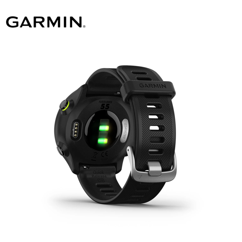 Garmin Forerunner 55 Smartwatch (Black, Aqua) - Image 3