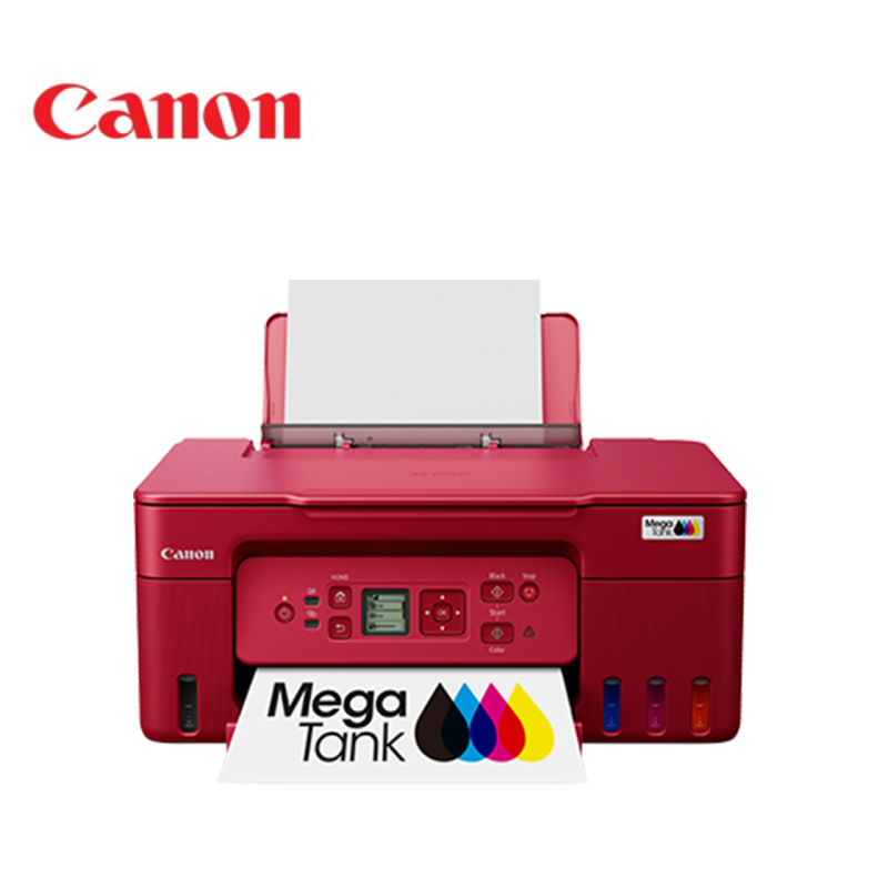 Canon Pixma G3770 Wireless MegaTank Printer Red