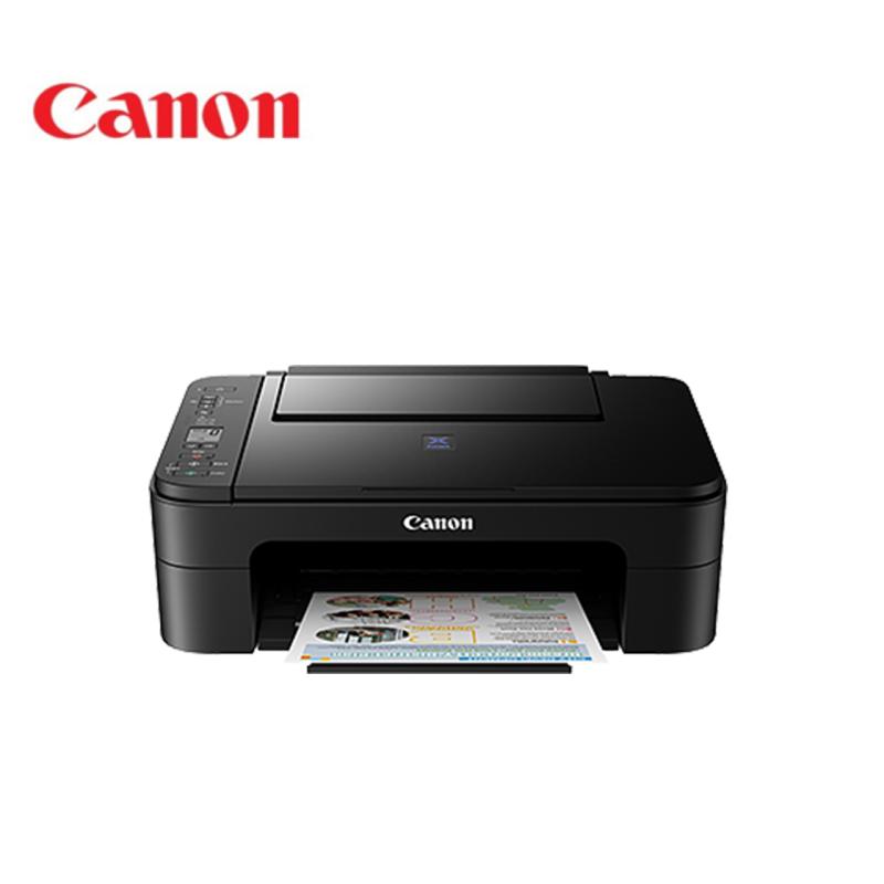 Canon Pixma E3370 Compact Wireless All-In-One with LCD Printer
